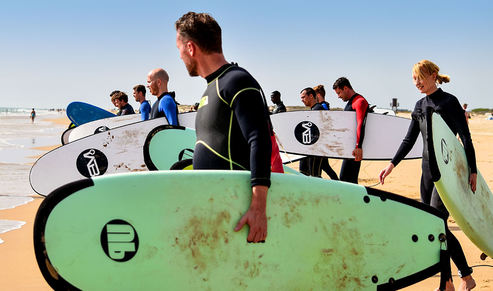 Surf excursions in Spain